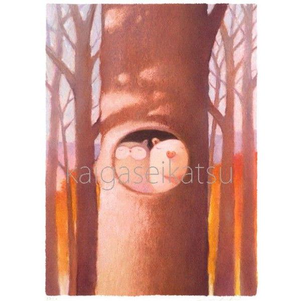 絵画 版画 渡辺宏・秋色の天使 インテリア : 絵画生活 - 通販 - Yahoo