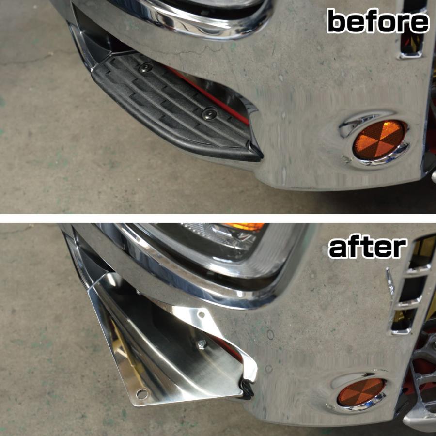 ジェットイノウエ JET コーナー フォグランプ ステー ステンレス LR