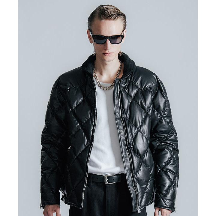 CRIMIE（クライミー） ジャケット CRIMIE DIAMOND QUILT LAMB LEATHER