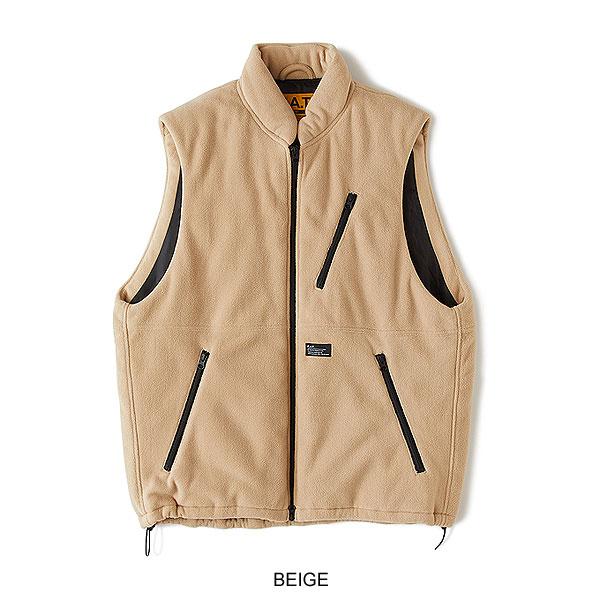 FAT SALE セール エフエーティー ベスト FAT MICROLINER メンズ ジップ