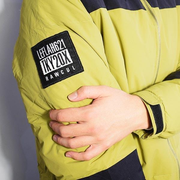 レフラー ダウンジャケット LEFLAH 2WAY NYLON DOWN JACKET -BEIGE