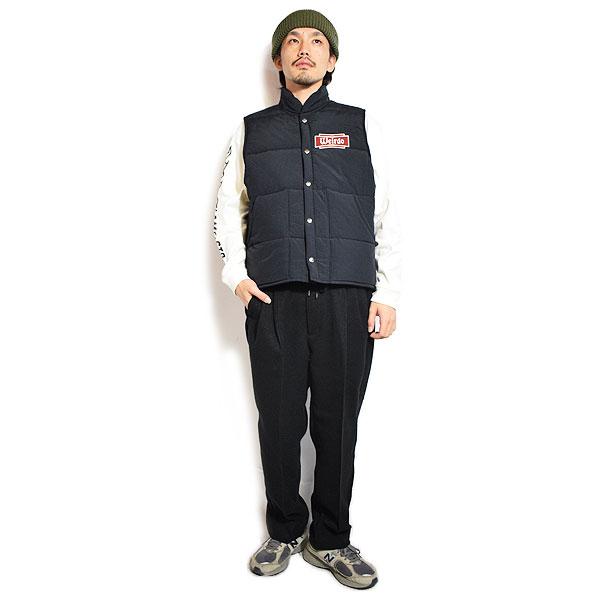 WEIRDO（ウィアード） ベスト WEIRDO FLAME - RACING VEST -BLACK