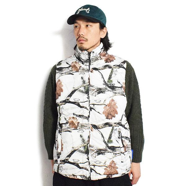 SALE セール シークエンズ ベスト SEQUENZ REVERSIBLE SYNTHETIC DOWN