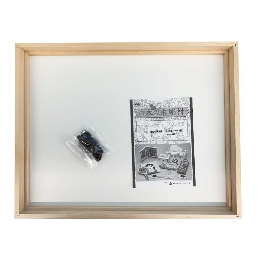 油絵用仮額縁 木地 ガラスなし F8 【 展示 油絵 額縁 】 : 画材