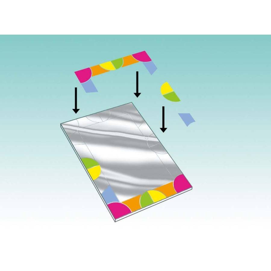 メール便可 ] グラスアートフィルム クリア 9カラー 単色 【 ステンド