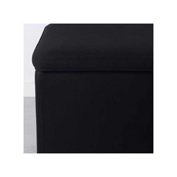 イケア（IKEA） オットマン チェア 収納スツール フットレスト 収納