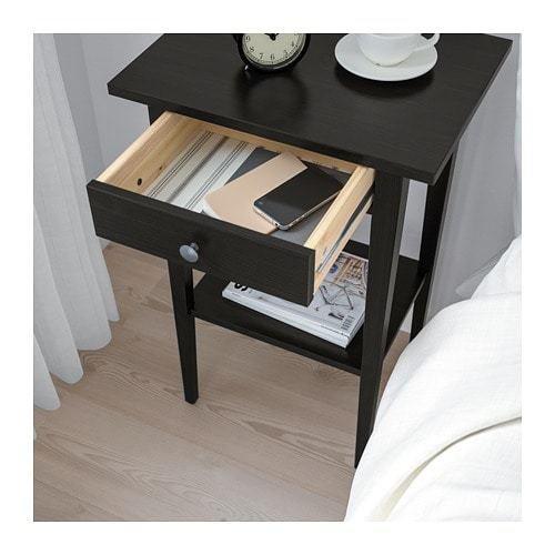 イケア（IKEA） 引出し付きサイドテーブル 46x35cm ベッドサイド