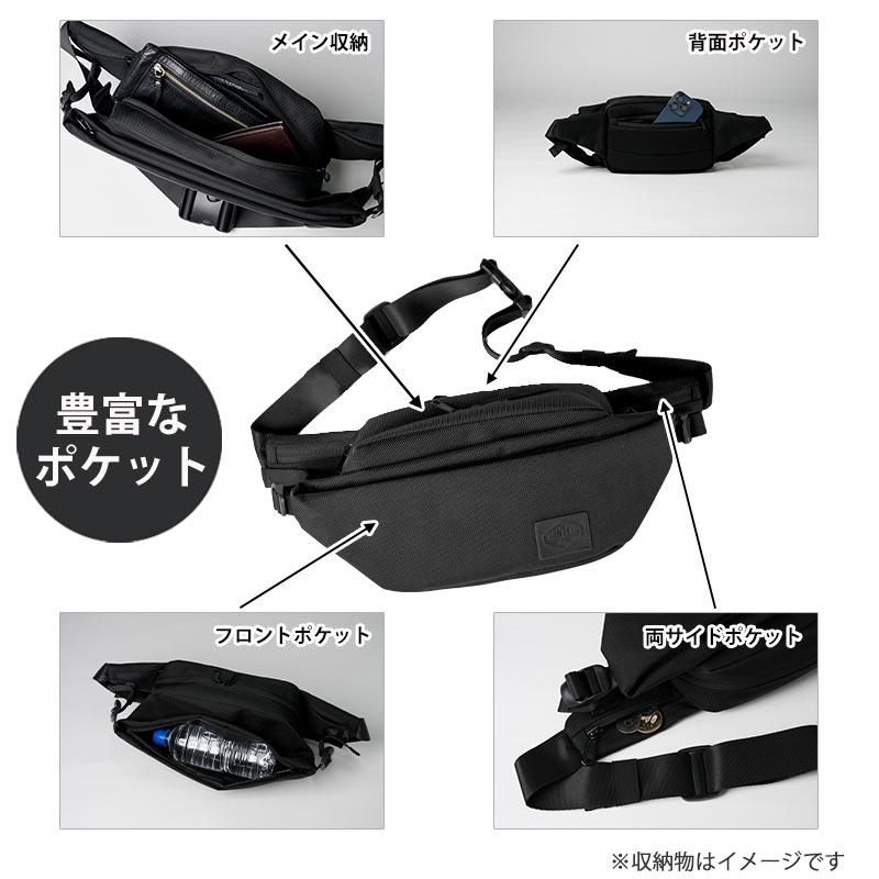 SIMCLEAR（シムクリア） ウエストバッグ ボディバッグ ツナグバッグ