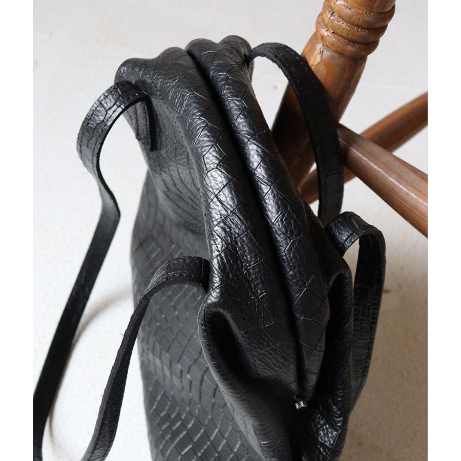 POMTATA（ポンタタ） がま口 ショルダーバッグ トートバッグ 牛革