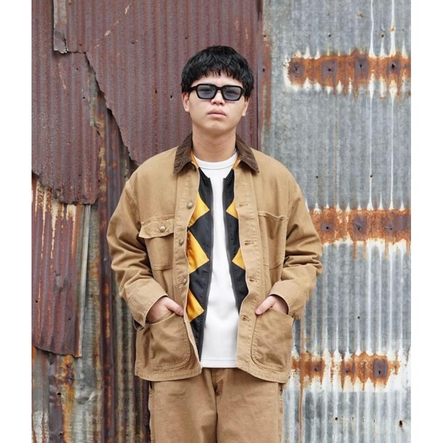 orSlow（オアスロウ） ： RELAX FIT OXFORD COVERALL ： 01-6034-53S