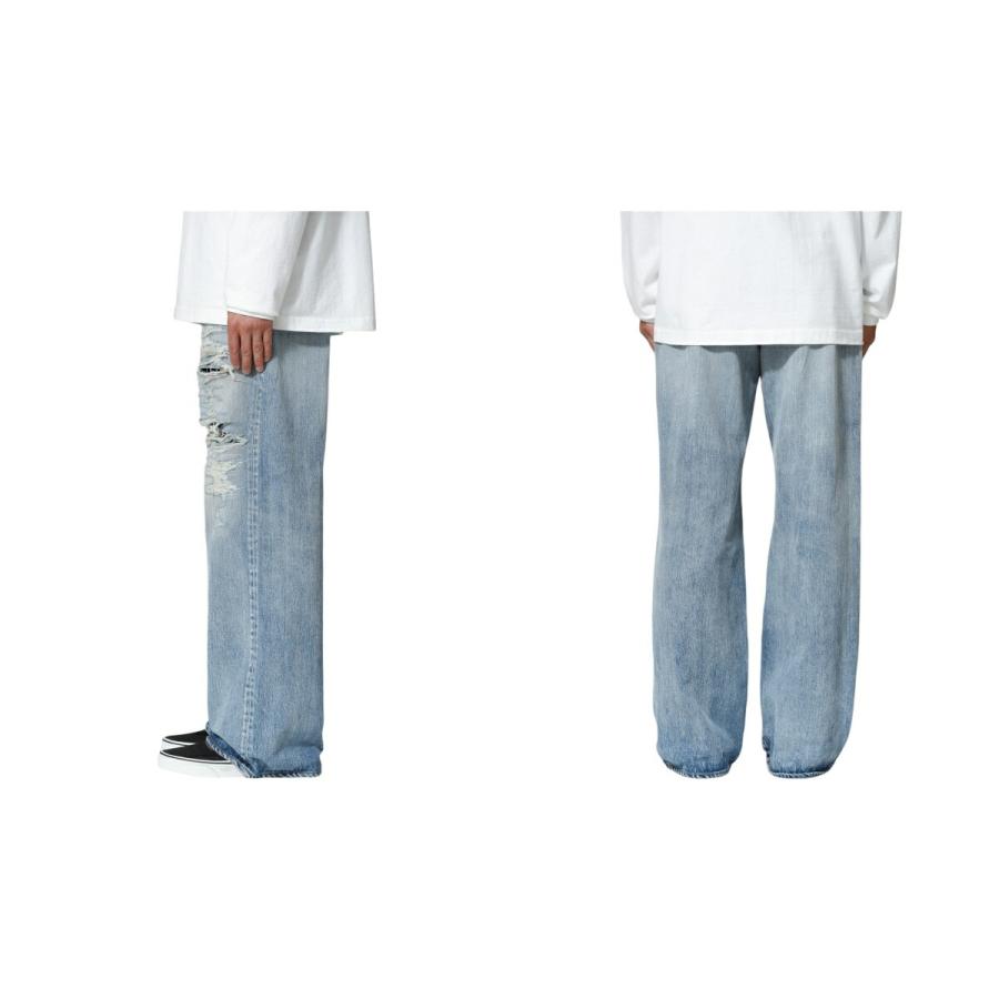 MINEDENIM（マインデニム） ： W.Straight 5pocket USS ： 2408-1001