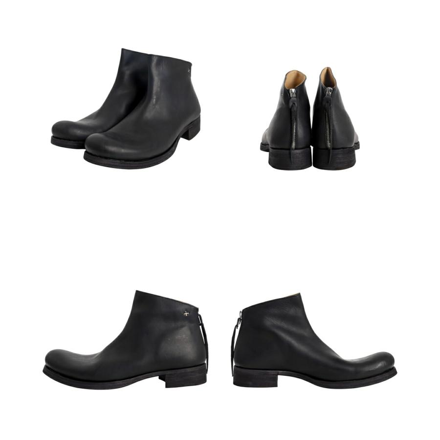 m.a+（エムエークロス） ： back zipped short boot ： S1N2Z-VA15