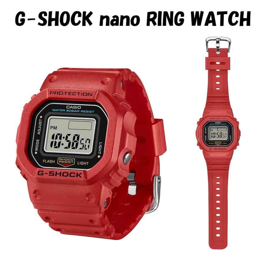G-SHOCK 限定モデル CASIO nano 5600 SERIES RING WATCH DWN-5600-4