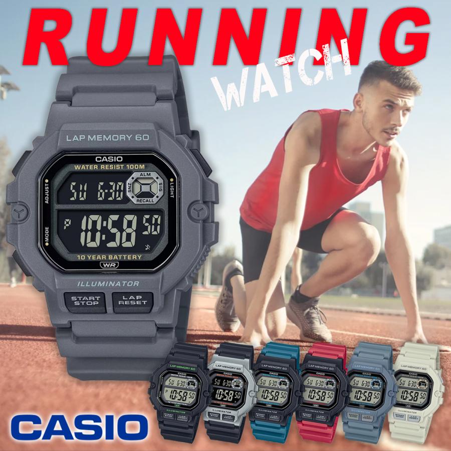 CASIO（カシオ） SPORTS GEAR スポーツ ラップメモリー メンズ 男性