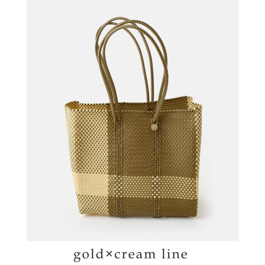 Letra（レトラ） メルカドバッグ ロングハンドル Mサイズ CROSS LINE