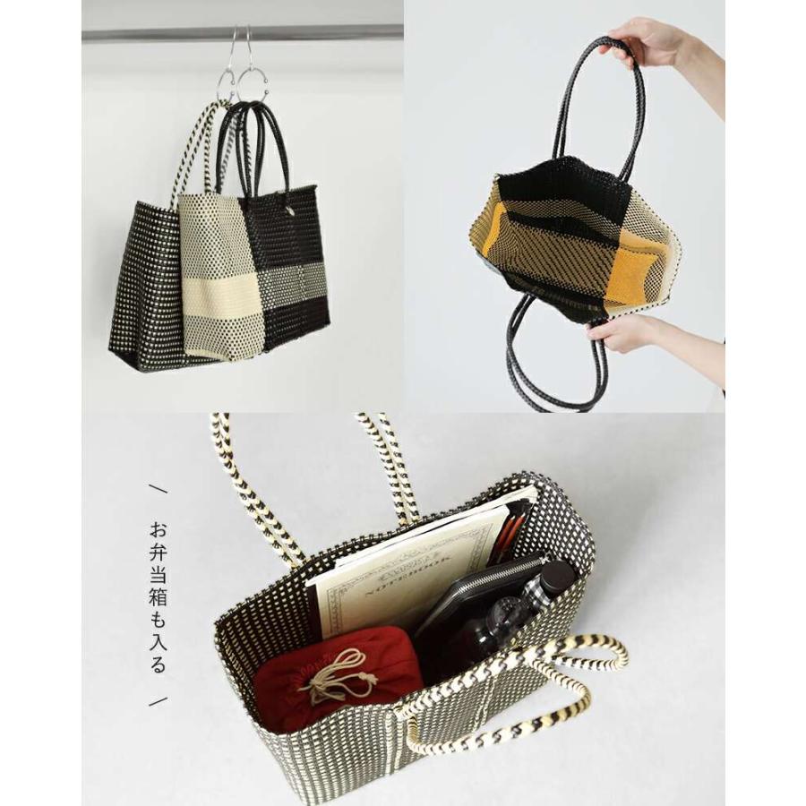 Letra（レトラ） メルカドバッグ ロングハンドル Mサイズ CROSS LINE