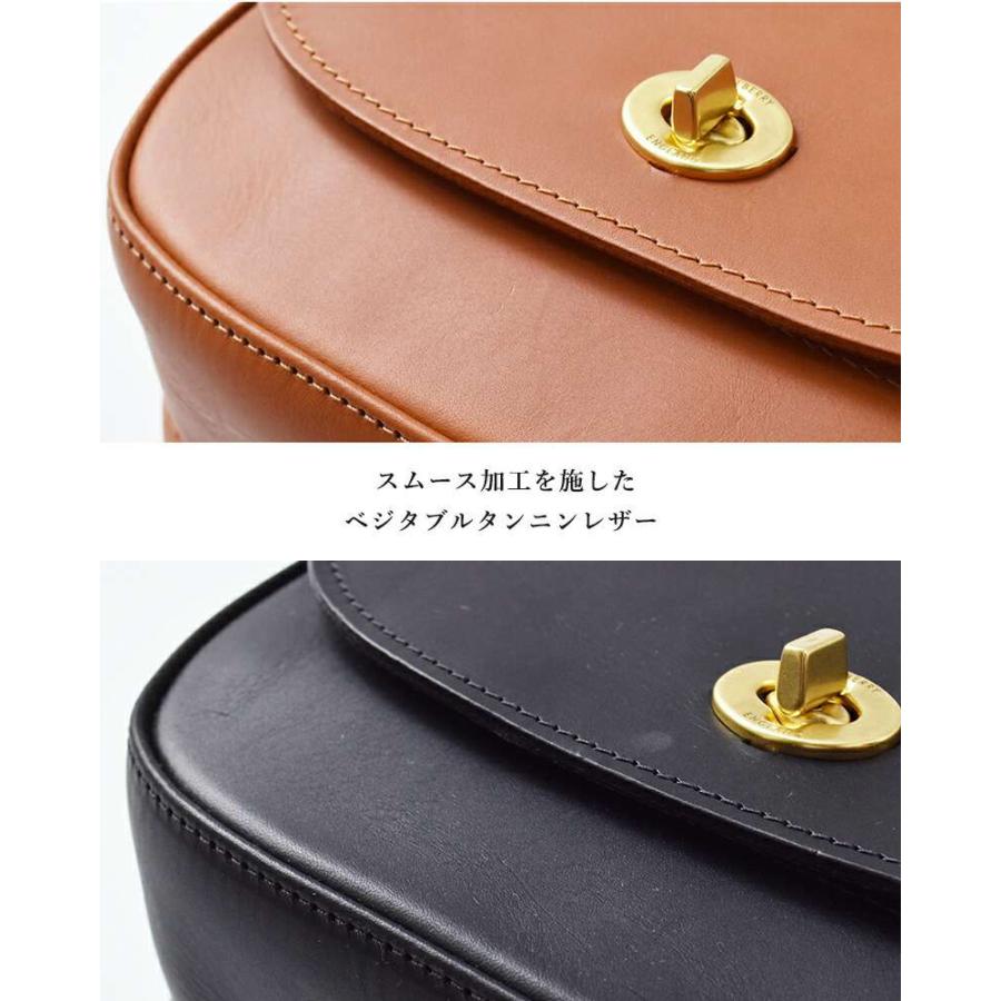 Mimi（ミミ） グレイン ベジタブル タンニンレザー ショルダーバッグ