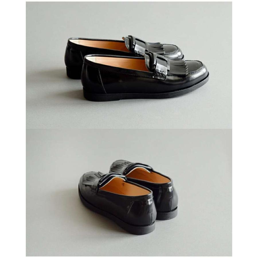 シャディ SHADDY レザー キルト タッセル ローファー sh011 レディース