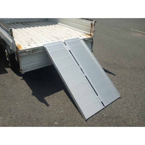 車や階段などで使える アルミスロープ 車椅子用スロープ 段差解消 PW