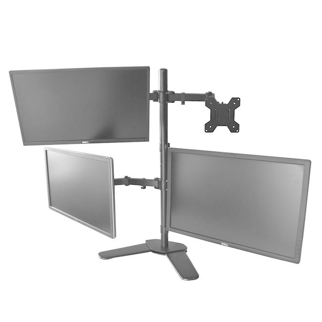 モニターアーム スタンド式 4画面 [SISM044] VESA モニター