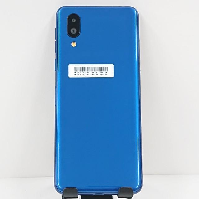 シンプルスマホ6 A201SH SoftBank インディゴブルー 送料無料 即決