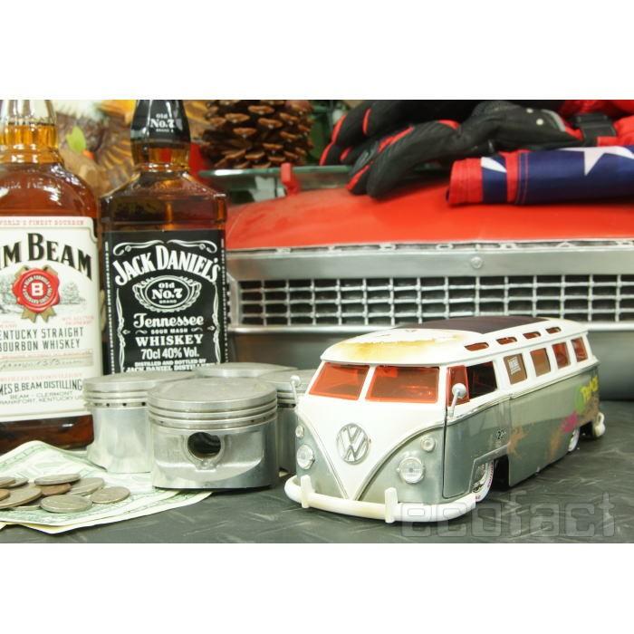 ミニカー 旧車 模型 1/24スケール 1962 フォルクスワーゲン バス