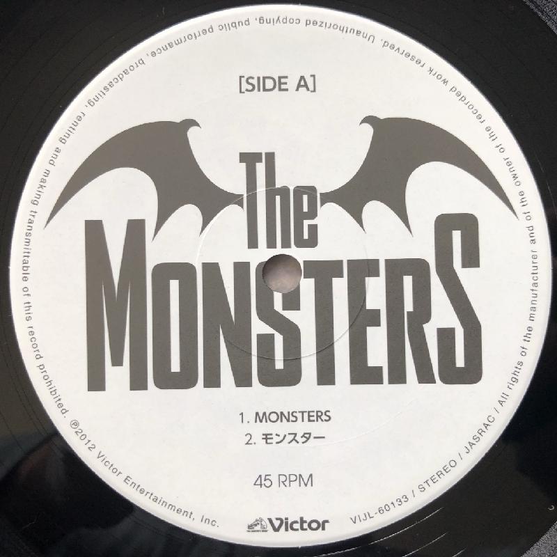 美盤 美ジャケ ほぼ新品 レア物 モンスターズ The Monsters 2012年 12