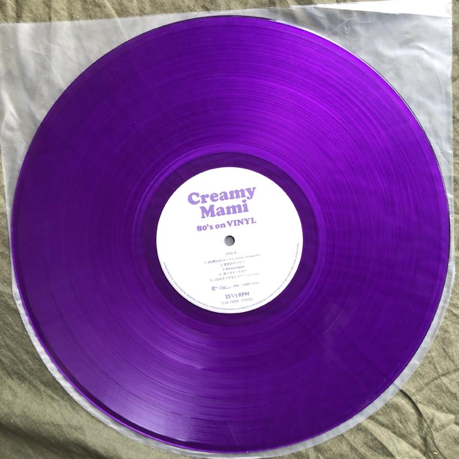 美盤 美ジャケ ほぼ新品 2023年 カラーLPレコード 魔法の天使