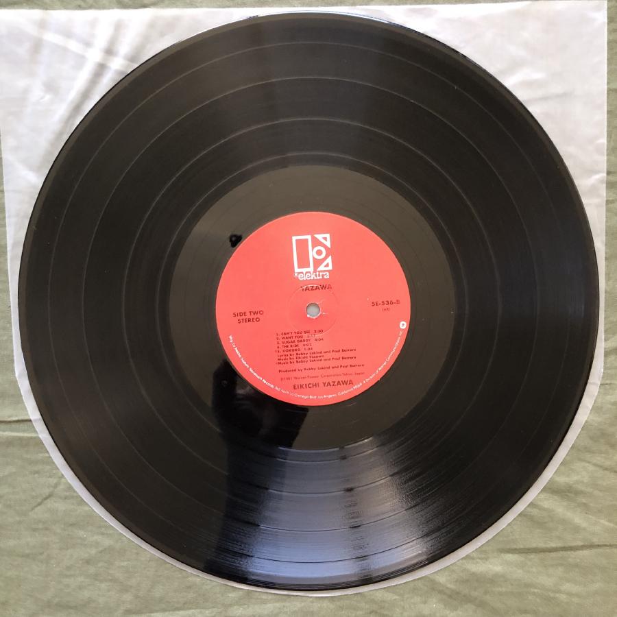 1981年 オリジナルリリース盤 矢沢永吉 Eikichi Yazawa LPレコード J