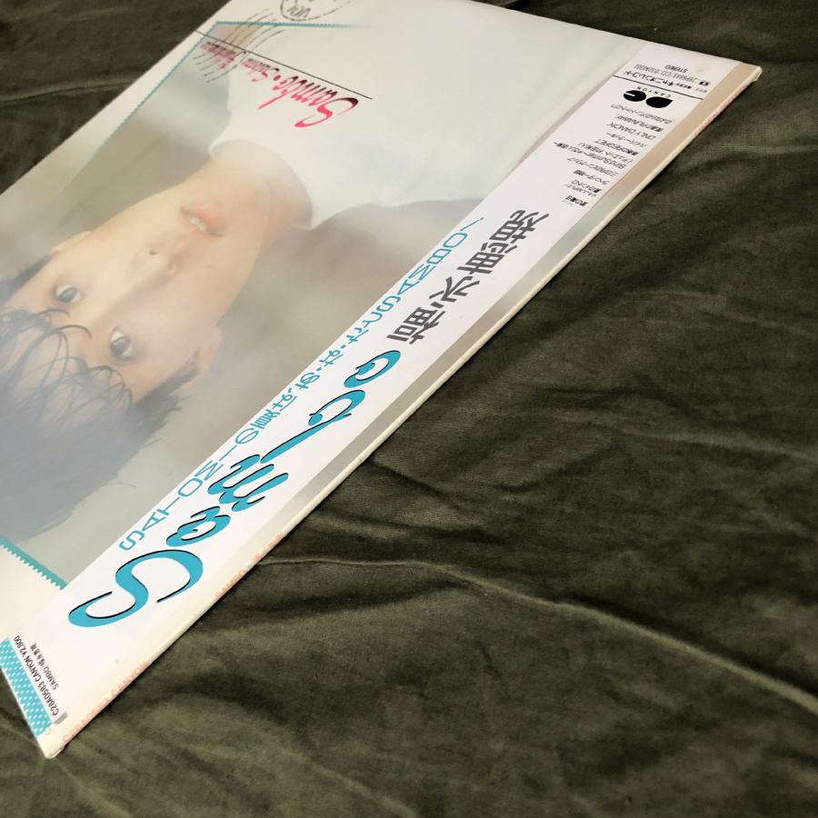 美盤 美ジャケ 1987年 福永恵規 Satomi Fukunaga LPレコード Sambo 帯