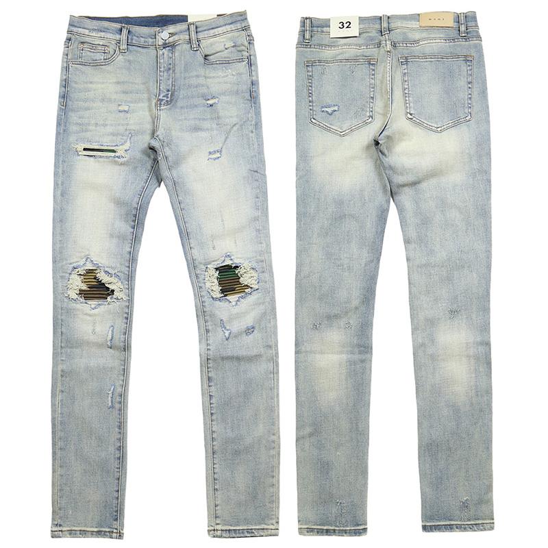 mnml（ミニマル） 爆買 デニムパンツ スキニー ジーンズ クラッシュ