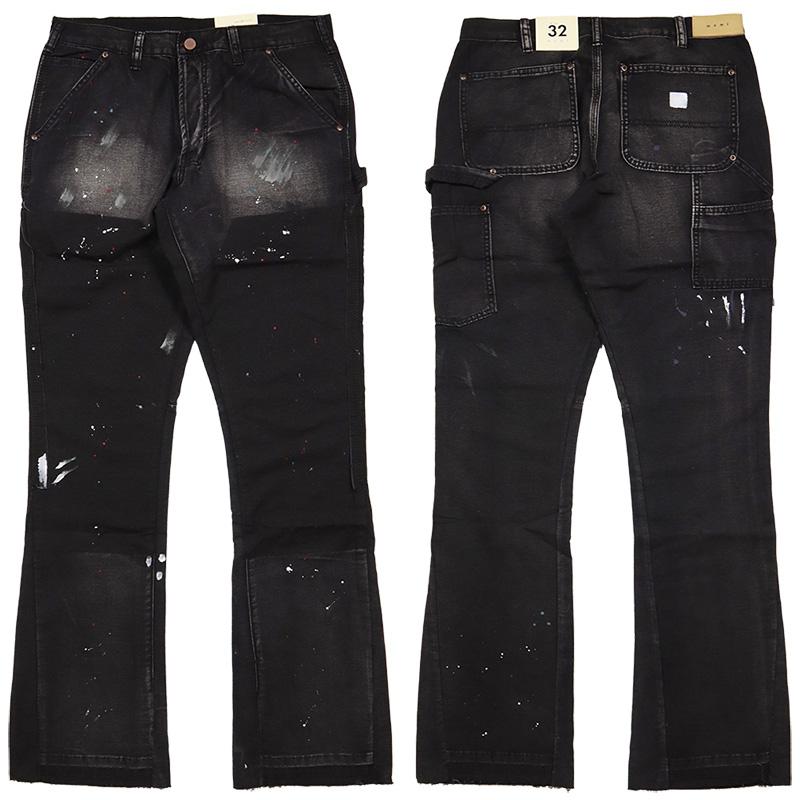 mnml（ミニマル） 爆買 フレアパンツ フレアデニム デニムパンツ