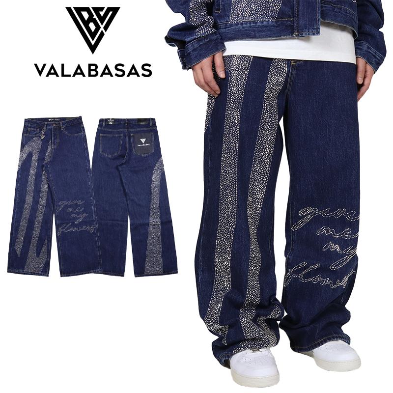 VALABASAS（ヴァラバサス） 爆買 バラバサス デニムパンツ フレア