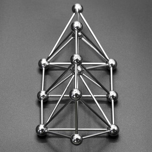 模型 3Dカバラ パドマ（ステンレス） 丸山式 開運グッズ 浄化アイテム