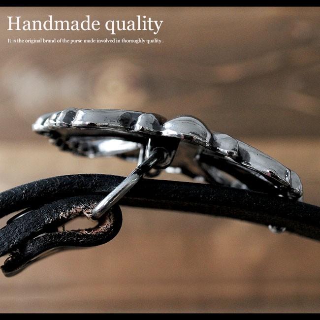 バックル ベルト 金具 バックルのみ クロス アイアンクロス シルバー