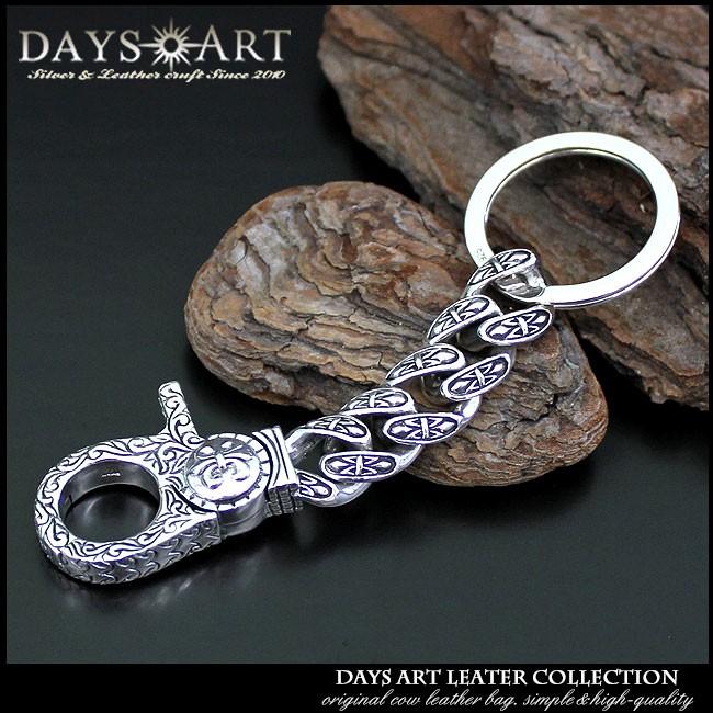 キーチェーン シルバー925 キーホルダー ウォレットチェーン