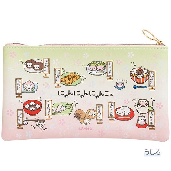 San-X（サンエックス） にゃんにゃんにゃんこ クリアペンポーチ