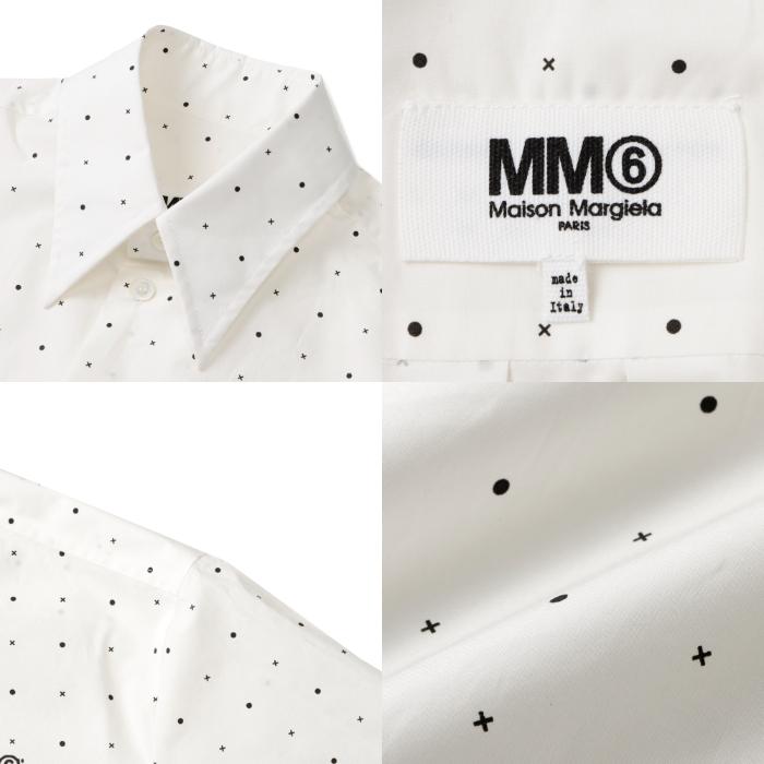MM6 【並行輸入品】 MAISON MARGIELA プリントシャツ オーバーフィット