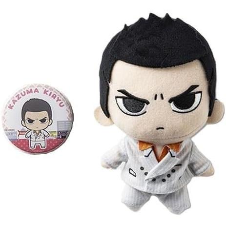 龍が如く 0 ぬいぐるみ＆缶バッジセット 桐生 一馬 : やまもり堂 Yahoo
