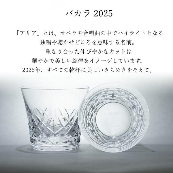 バカラ（Baccarat） 2024 ルテシア ギフト梱包 正規メッセージカード