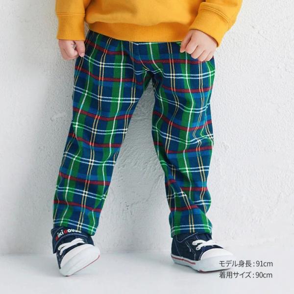 MIKI HOUSE（ミキハウス） ○取り寄せ商品○ チェック パンツ 長ズボン
