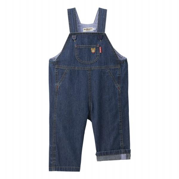 MIKI HOUSE（ミキハウス） ホットビスケッツ デニム オーバーオール