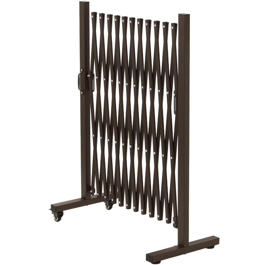 伸縮フェンス アルミフェンス 幅3.2m キャスター付き フェンス アルミ