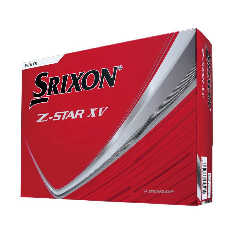 Z-STAR 【即納】 スリクソン Zスター XV ホワイト 2025 1ダース 12個