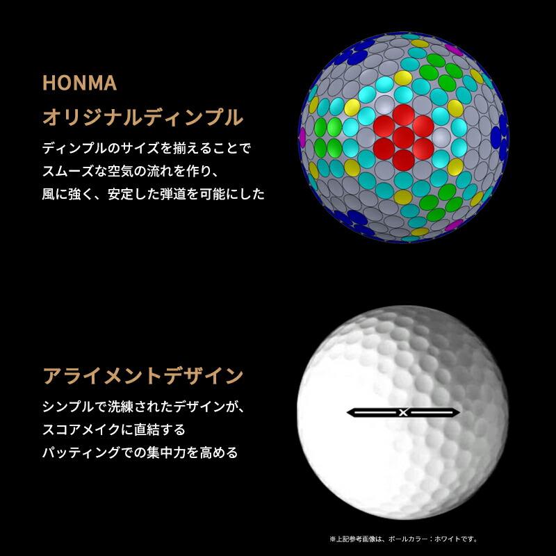 HONMA GOLF（本間ゴルフ） 【即納】 3ダース TW-X ゴルフボール 2024