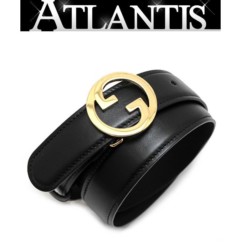 未使用 グッチ GUCCI ブロンディ ベルト インターロッキングGバックル