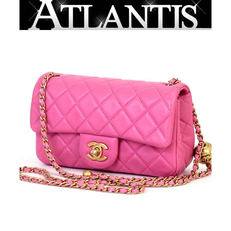 シャネル CHANEL ミニマトラッセ20 クラシックフラップ チェーン