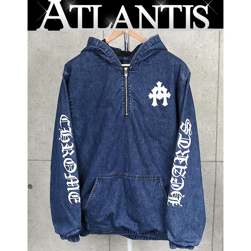 CHROME HEARTS 銀座店 クロムハーツ RUCKUS ハーフジップ デニムノア