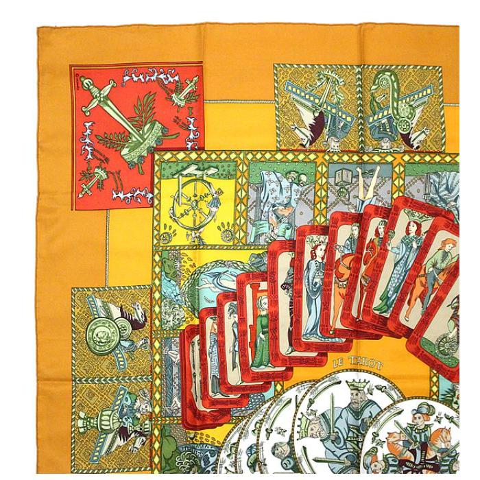 HERMES（エルメス） 在庫処分 大SALE 美品 カレ90 LE TAROT タロット