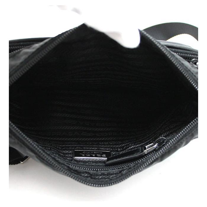 PRADA（プラダ） SALE ウエストポーチ ボディバッグ 三角ロゴ 黒